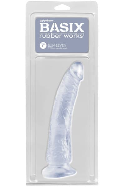 Pipedream Slim Seven Clear 20,5 cm Dildo