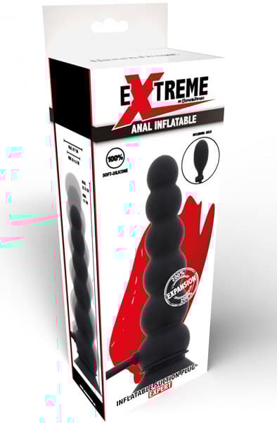 Extreme Expert Inflatable Suction Base Plug Oppustelig buttplug