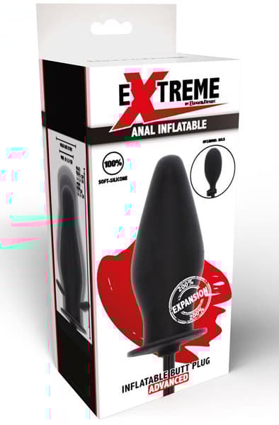 Extreme Inflatable Advanced Butt Plug Uppblåsbar analplugg