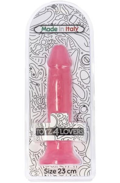 Ottavio Dildo Transparent Pink 23 cm Dildo