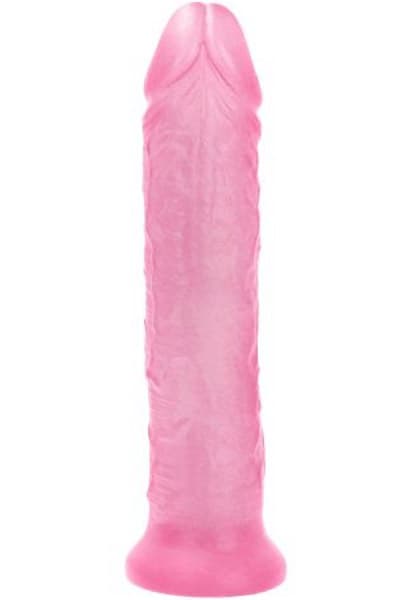 Cesare Dildo Transparent Pink 32 cm Dildo
