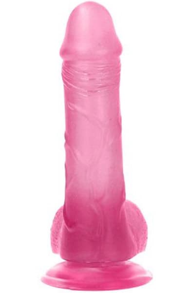 Alvaro Dildo Transparent Pink 23 cm Dildo
