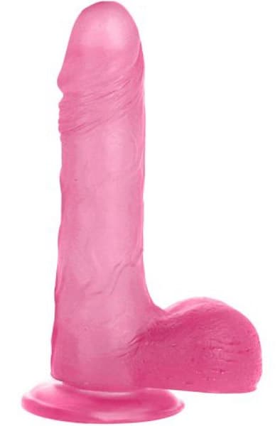 Alvaro Dildo Transparent Pink 23 cm Dildo