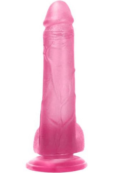 Costanzo Dildo Transparent Pink 25 cm Dildo