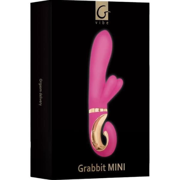 Vibromassör - G-VIBE - G-Rabbit Mini - Silikon - 3 motorer - 6 vibrationslägen