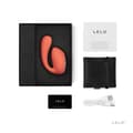 Miniatyrbild 3 av 4: LELO IDA Wave Coral Red Double Vibrator - Klitoral och G-Spot-stimulering