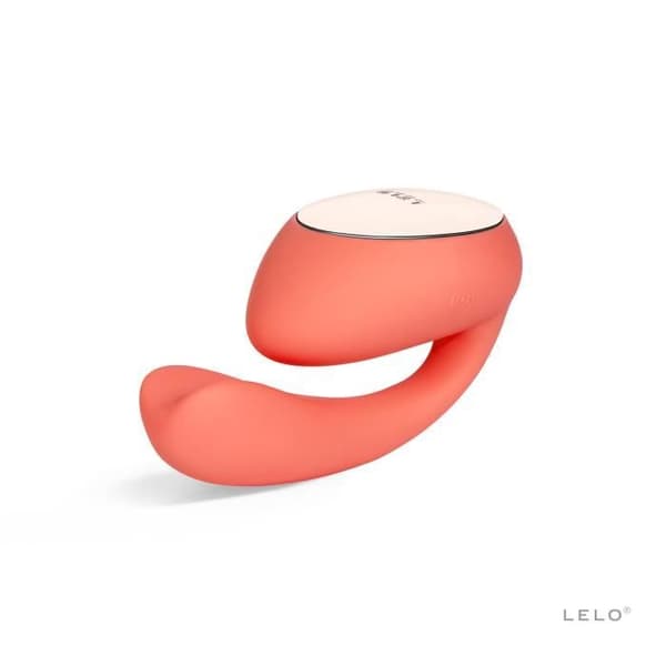 LELO IDA Wave Coral Red Double Vibrator - Klitoral och G-Spot-stimulering