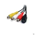 Miniatyrbild 2 av 3: Videoadapter - StarTech.com - SVID2USB232 - NTSC/PAL/SECAM - 186 mm x 130 mm x 34 mm - Svart