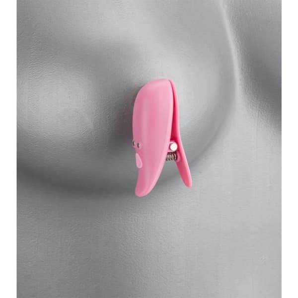 Bubble Gum 10-läges vibrerande nippelklämmor - LOVE AND VIBES Collection