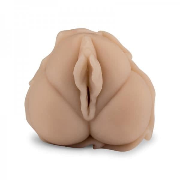 Pocket Vaginette kort kjol och realistisk icke-kött vagina
