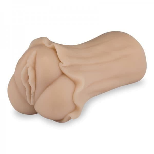 Pocket Vaginette kort kjol och realistisk icke-kött vagina