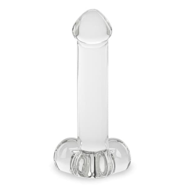Nolan realistisk glasdildo dildo vaginal eller anal dildo för man eller kvinna