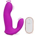 Miniatyrbild 2 av 4: Prostatastimulator - Mango - Lila - Silikon - Fjärrstyrd - 9 vibrationslägen