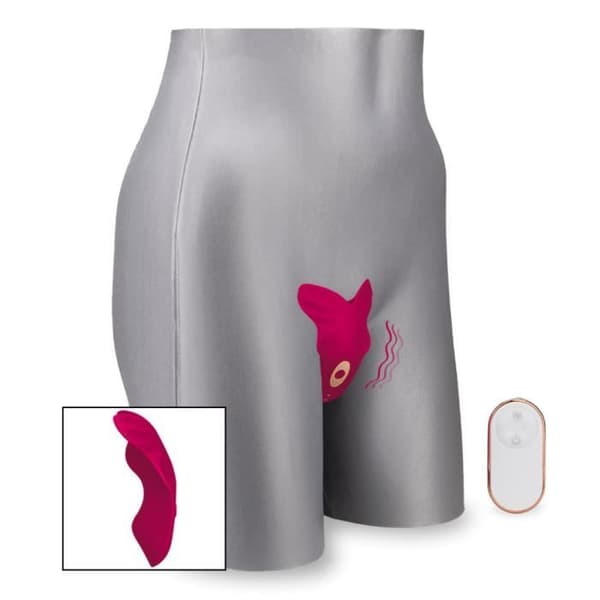 Fjärrstyrda vibrerande trosor 9 lägen Chrysalis Vibrator för kvinnor och par