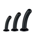 Miniatyrbilde 1 av 5: Nexus - Dilator Set Silicone Anal Dildos (S,M,L) Black