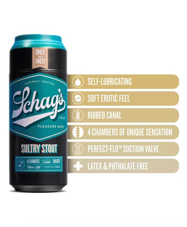 Schag's - Sultry Stout Masturbator - Frosted