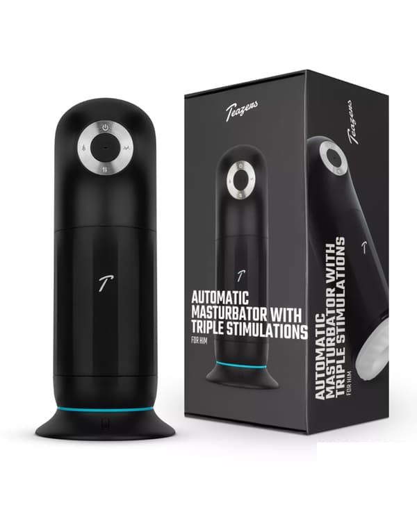 Teazers Automatic Masturbator with Triple Stimulation