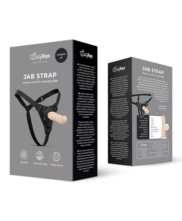 Strap-on Dildo with Harness - Realistic