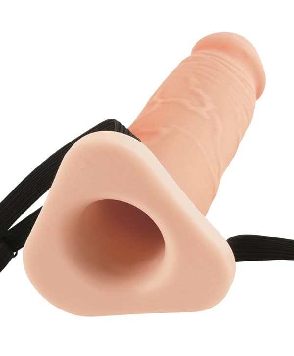 Fantasy X-tensions Elite Hollow Silicone Strap-On 8 inch