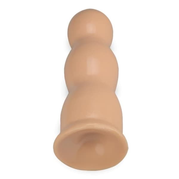 Liten analplugg - Denver - PVC - Sugpropp - Progressiv diameter - 13 cm lång