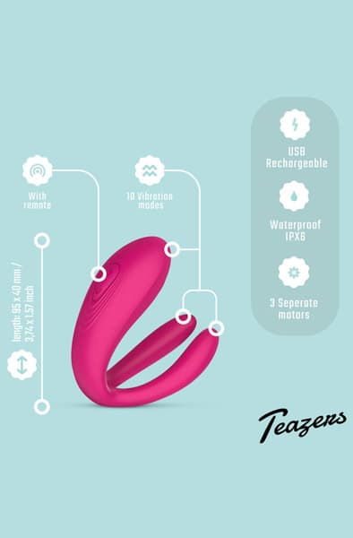 Couple Vibrator With Remote Vibrator til par