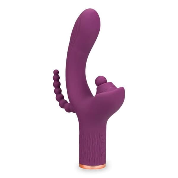 Funky trippelstimulerande kaninvibrator