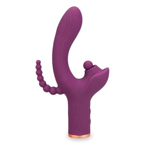 Funky trippelstimulerande kaninvibrator