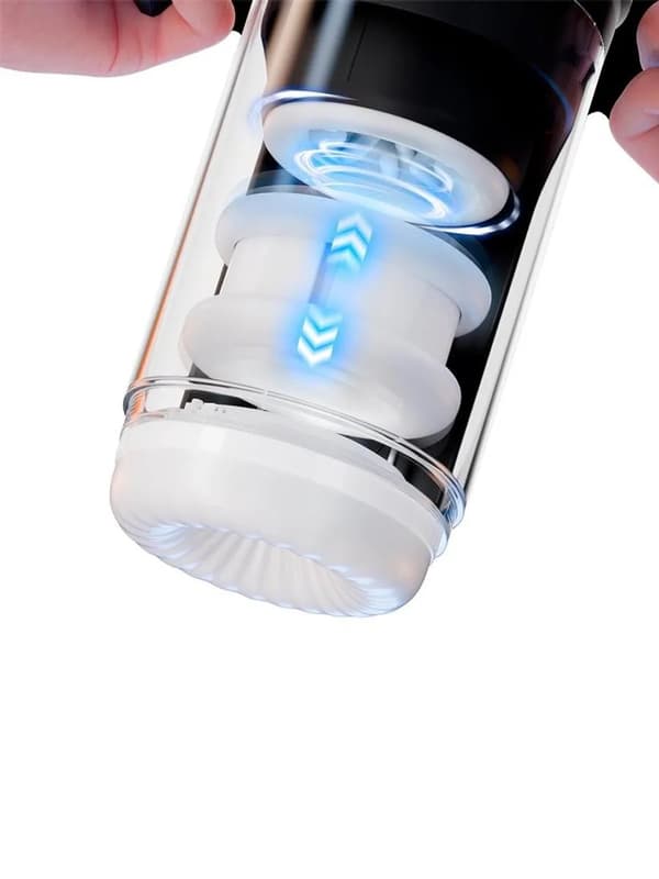 Zyon Thrusting & Rotating Masturbator Automatisk masturbatr