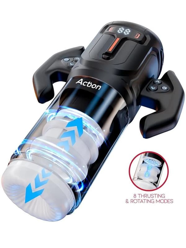 Zyon Thrusting & Rotating Masturbator Automatisk masturbatr