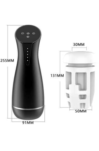 Suction, Heating & Vibrating Masturbator Masturbator