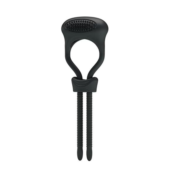 Pretty Love Vibrerande Cock Ring Curitis Black