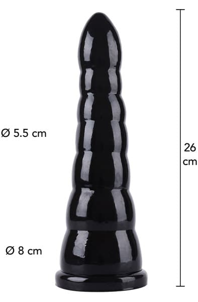 Extreme Anal Cone XL 26 cm Ekstra tyk analplug