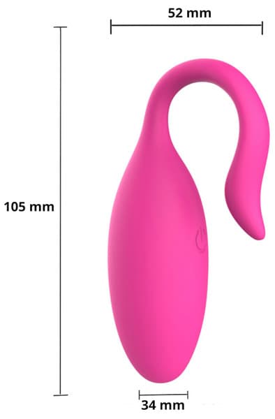 App-Controlled Vibrating Egg Kauko-ohjattava vibraattori