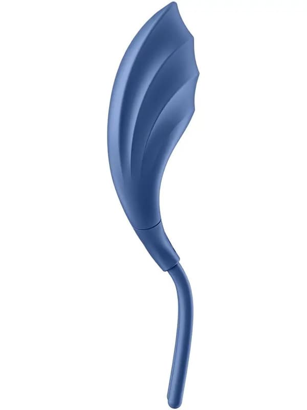 Satisfyer Swordsman Vibrating Cock Ring Blue Penisring med vibrator