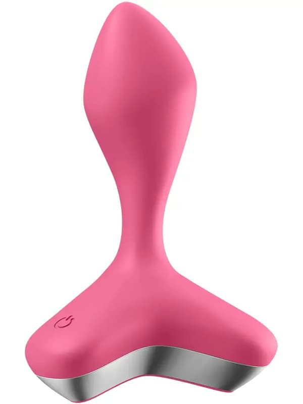 Satisfyer Game Changer Plug Vibrator Pink Analplugg med vibrator