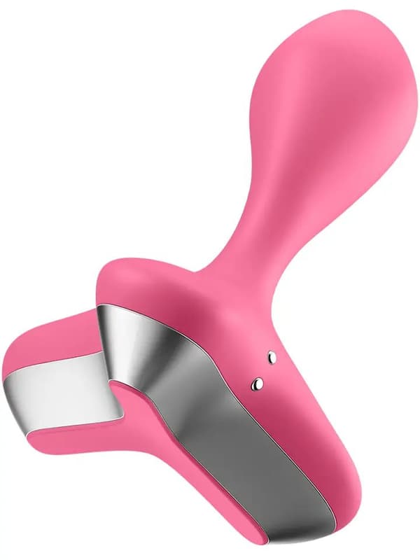 Satisfyer Game Changer Plug Vibrator Pink Analplugg med vibrator