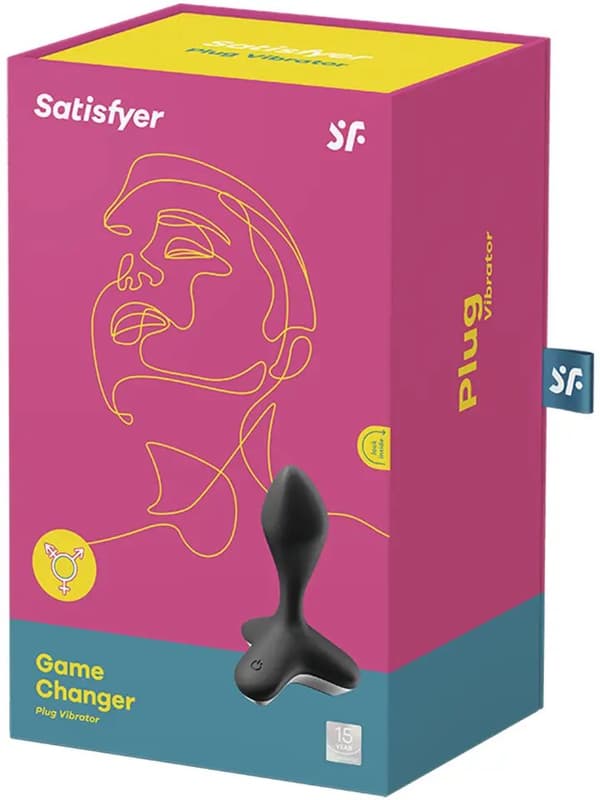 Satisfyer Game Changer Plug Vibrator Pink Analplugg med vibrator