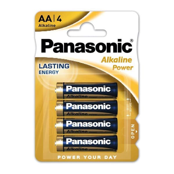 Panasonic ALR6B4-APB. Alkaliska AA-batterier Bro...