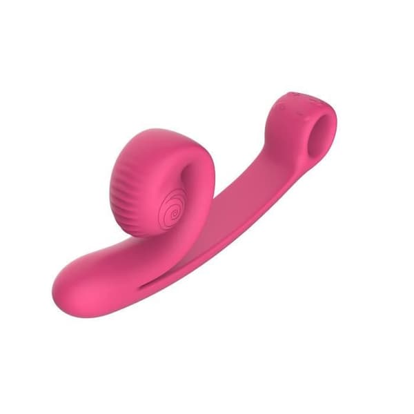 Dubbel Vibrator - Snigel - Vibe Curve - Ergonomisk - Silikon - Vattentät