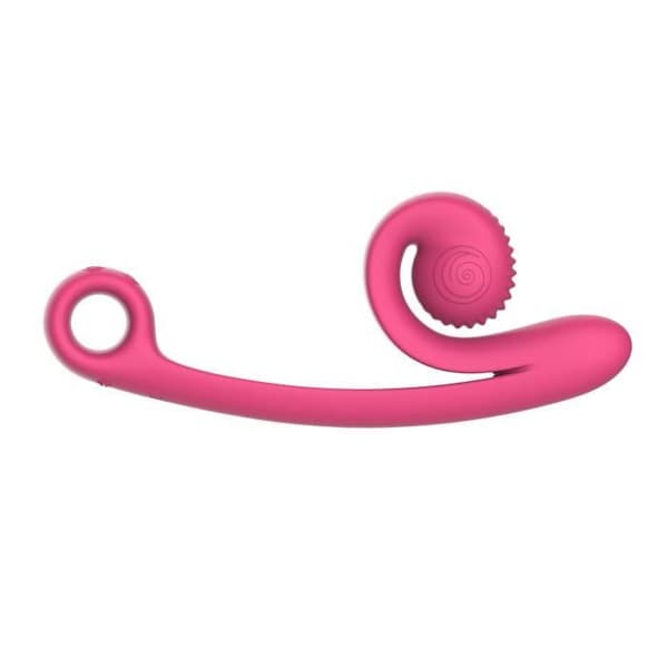 Dubbel Vibrator - Snigel - Vibe Curve - Ergonomisk - Silikon - Vattentät
