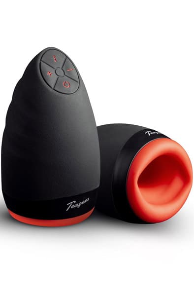 Teazers Heat & Vibration Masturbator Masturbator med vibrator