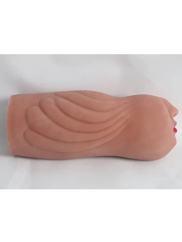 Thrusting & Sucking Masturbator 1,4 kg Masturbator med vibrasjon