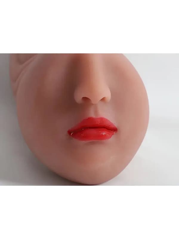 Thrusting & Sucking Masturbator 1,4 kg Masturbator med vibrasjon