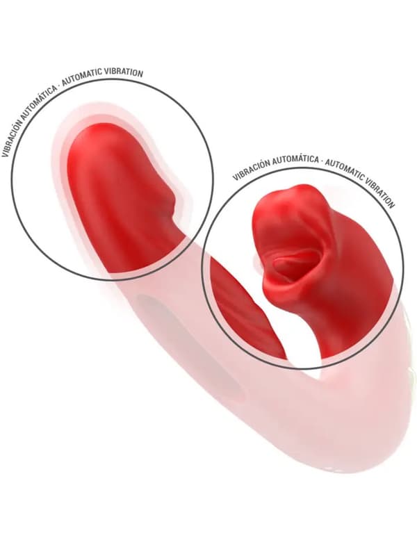 Nathy Vibe With Biting Mouth & Flipping Dual vibrator