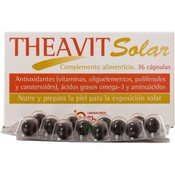 Kosttillskott - TOPICREM - Topicrem Ah Theavit Solar - 30 Kapslar - Unisex - UV-skydd