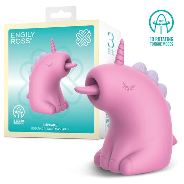 Cupcake 360 Rotating Tongue Massager