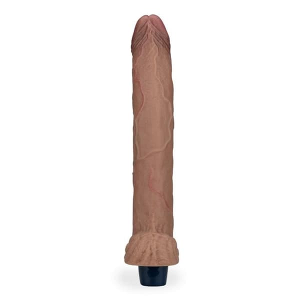 Ultrarealistisk vibrerande silikondildo 24,0 cm Giuseppe