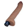 Miniatyrbild 6 av 6: Ultrarealistisk vibrerande silikondildo 24,0 cm Giuseppe