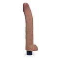 Miniatyrbild 1 av 4: Ultrarealistisk vibrerande silikondildo 24,0 cm Giuseppe