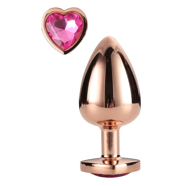Analplugg Dream Toys Gleaming Love Gyllene